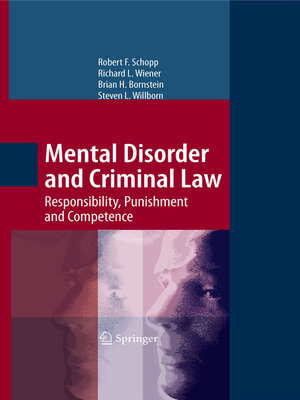 cover image of Mental Disorder and Criminal Law